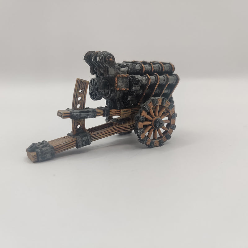 Warhammer the Old World Empire Hellblaster Volley Gun - Metal Painted AW059