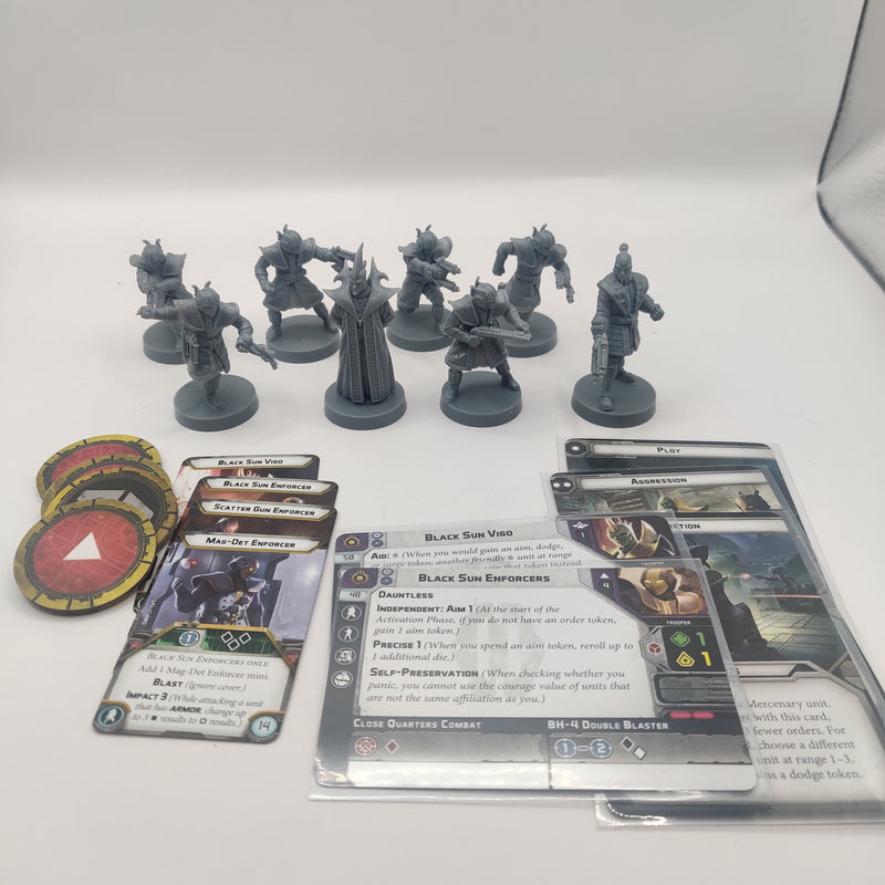 Star Wars Legion Shadow Collective Black Sun Enforcers AW227