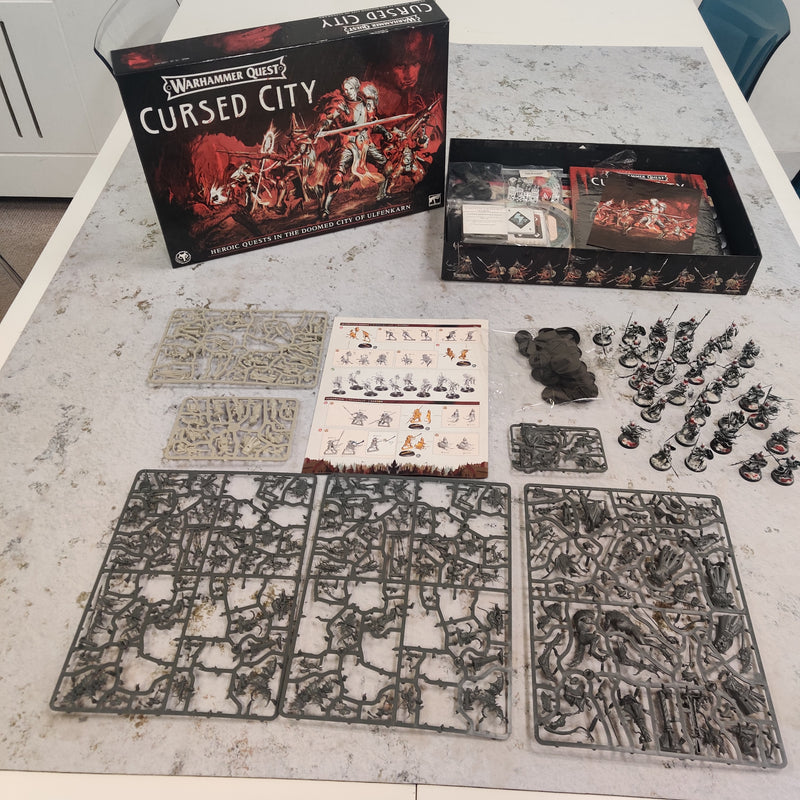 Warhammer Quest Cursed City Part Assembled / Well Painted AY128-0312