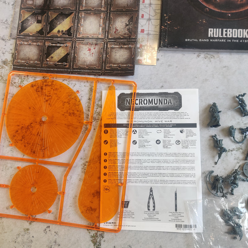 Necromunda Hive War Boxed Set - Part Assembled BB204