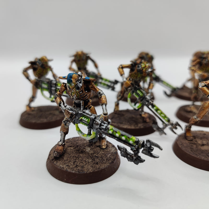 Warhammer 40k Necron Warriors x10 Painted AH031