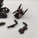 Warhammer 40k Space Marines Red Scorpions Techmarine & Thunderfire Cannon - Metal - Painted AI256