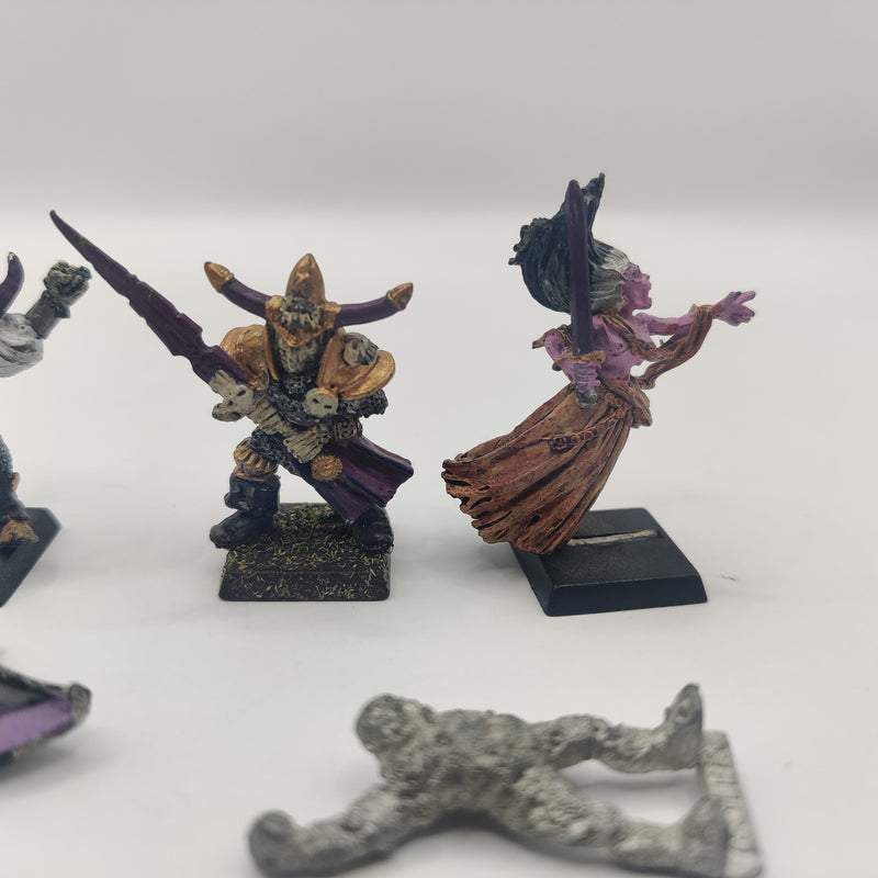 Warhammer Vampire Counts Models - Vampire, Banshee, Golem and Wight BA197