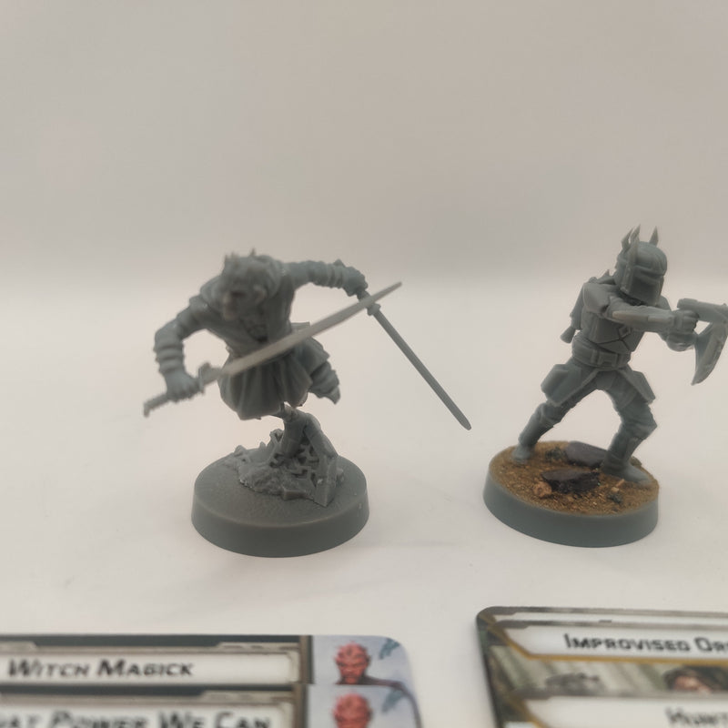 Star Wars Legion Shadow Collective Darth Maul Gar Saxon Rook Kast AZ143