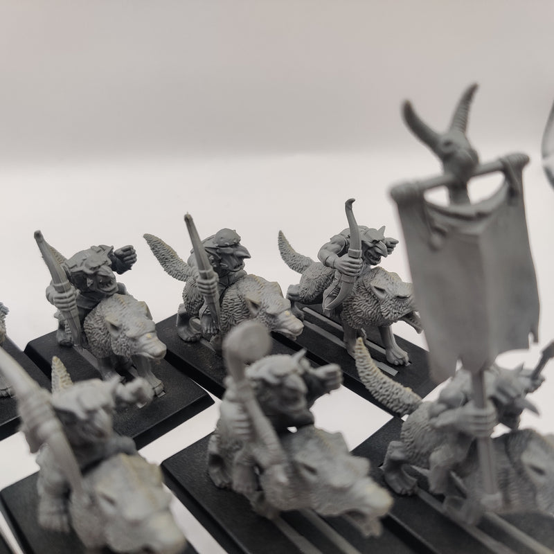 Warhammer The Old World Goblin Wolf Riders x10 AW138