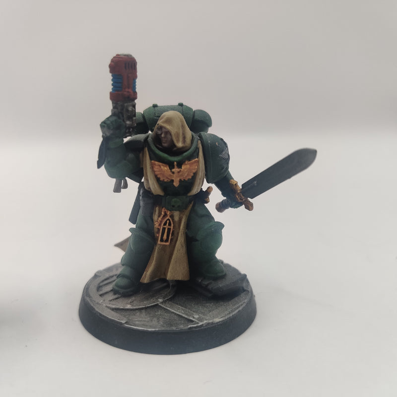 Warhammer 40k Dark Angels Captain and Primaris Lieutenant - Painted AU024