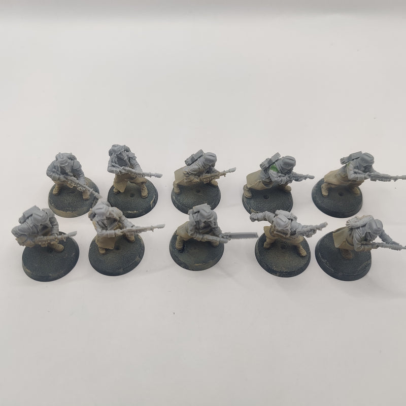 Warhammer 40k Forgeworld Death Korps of Krieg Squad Advancing AK010