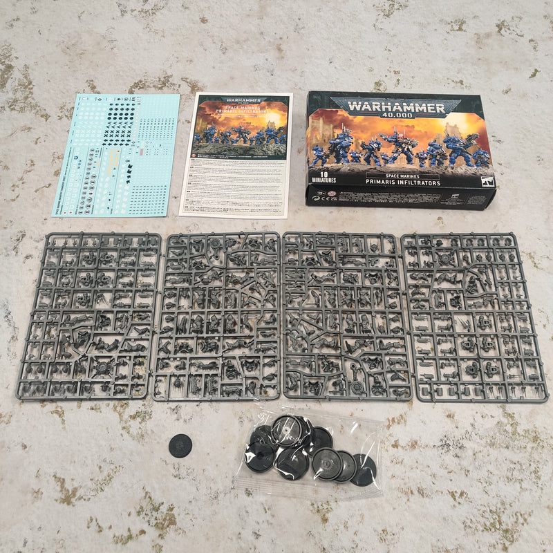 Warhammer 40k Space Marines Primaris Infiltrators - In Box AY303