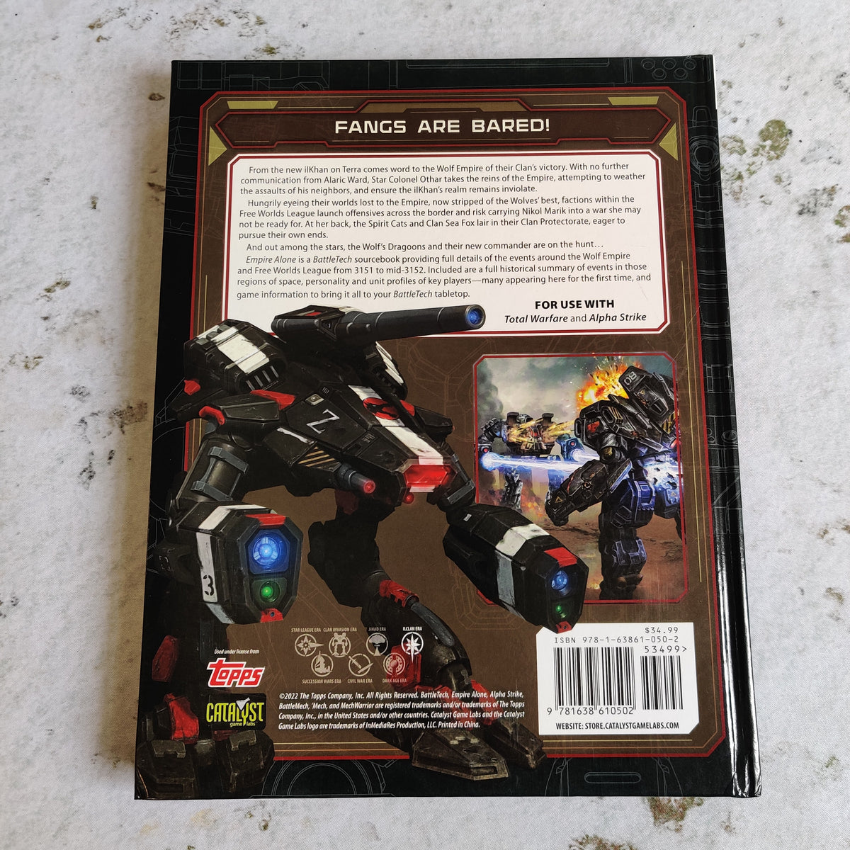Battletech Empire Alone Sourcebook AS287