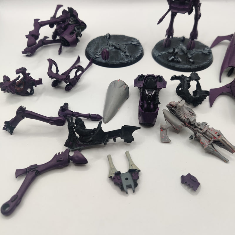 Warhammer 40k Aeldari War Walker and Viper Bits - Please Rescue AD009