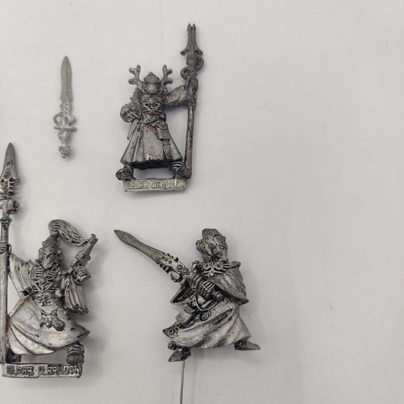 Warhammer 40k Aeldari Warlocks x5 Metal OOP AD036