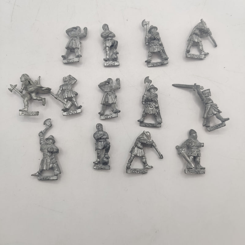 Citadel Warhammer Fantasy Bretonnians x13 1985 AZ178