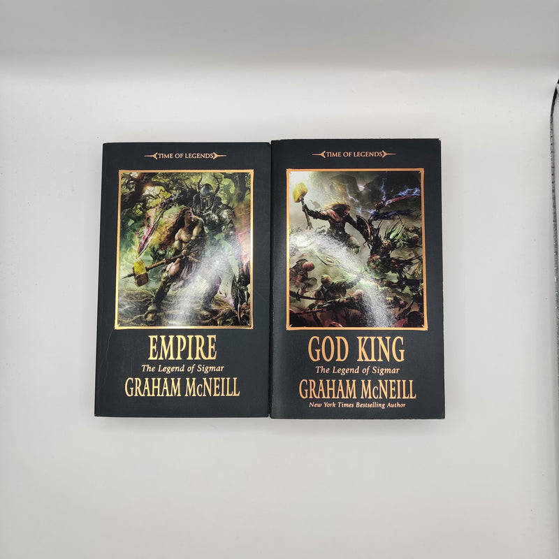 Warhammer Novel bundle Empire and God King AS283