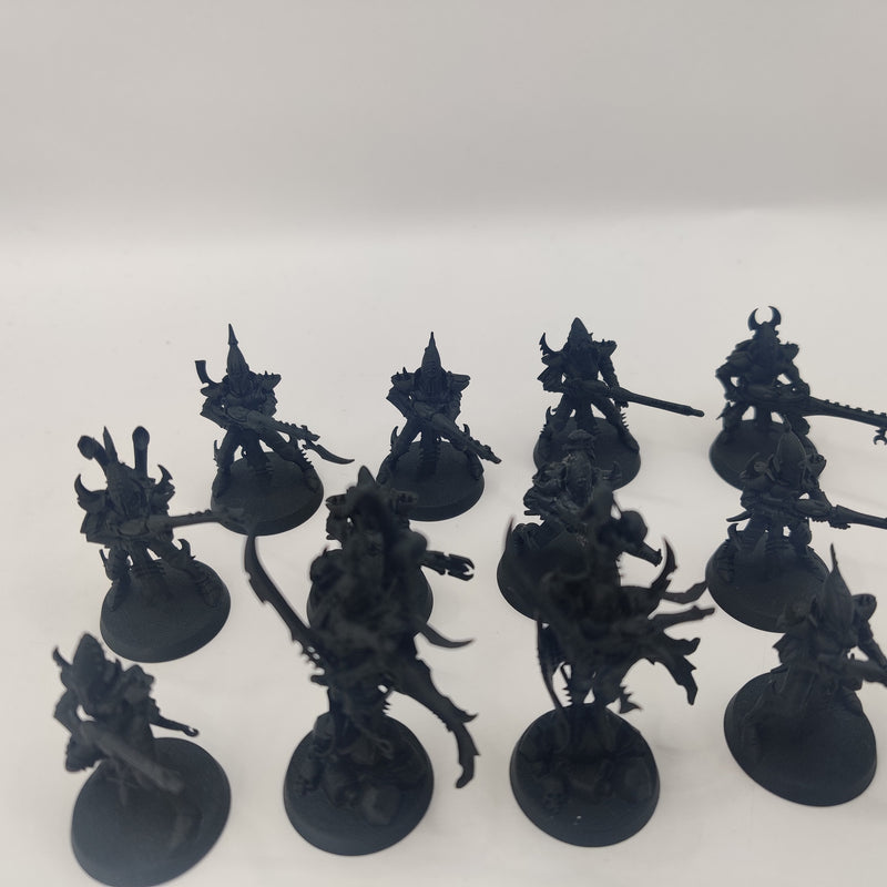 Warhammer 40k Drukhari Kabalite  Warriors and 2 Archons AJ089