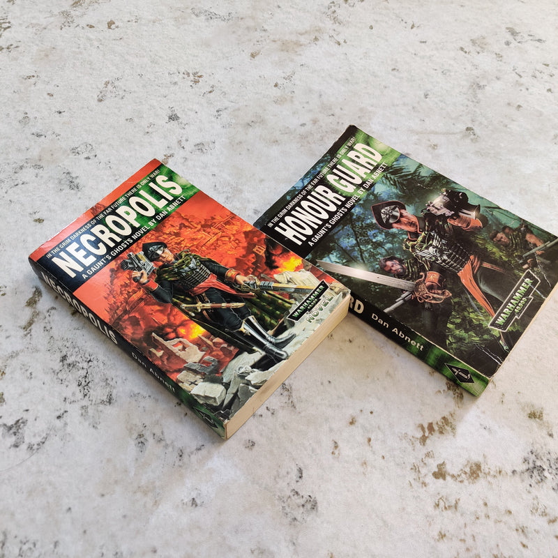 Warhammer 40k Gaunts Ghosts Novel Bundle Necropolis Honour Guard AY210