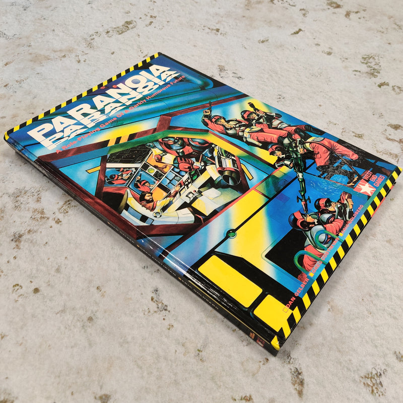 Paranoia RPG Rulebook - West End Games / Games Workshop Hardcover BD300