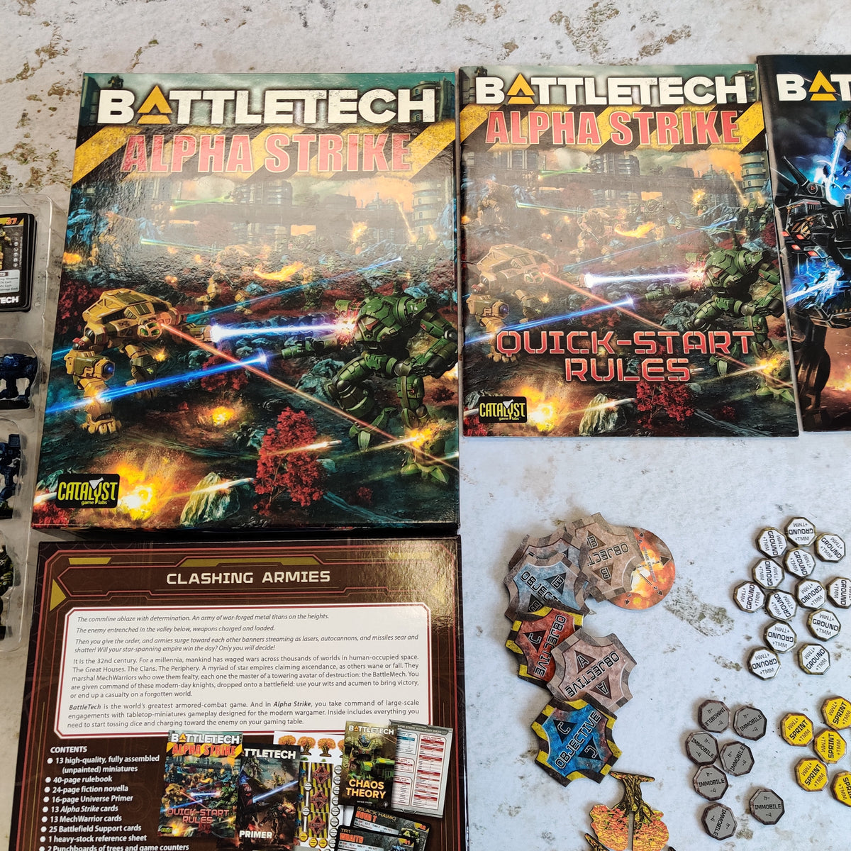 Battletech: Alpha Strike Box Set 35690 - Painted Miniatures AY231