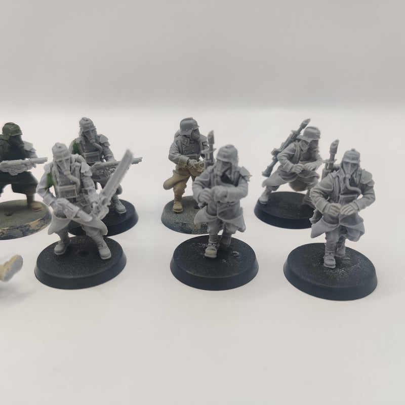 Warhammer 40k Forgeworld Death Korps of Krieg Squad Advancing AJ058