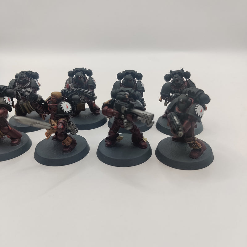 Warhammer 40k Flesh Tearers Tactical Marines x 10 - Painted AC038