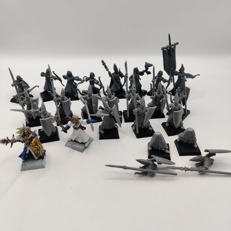 Warhammer the Old World High Elves Archers and Spearmen AT200