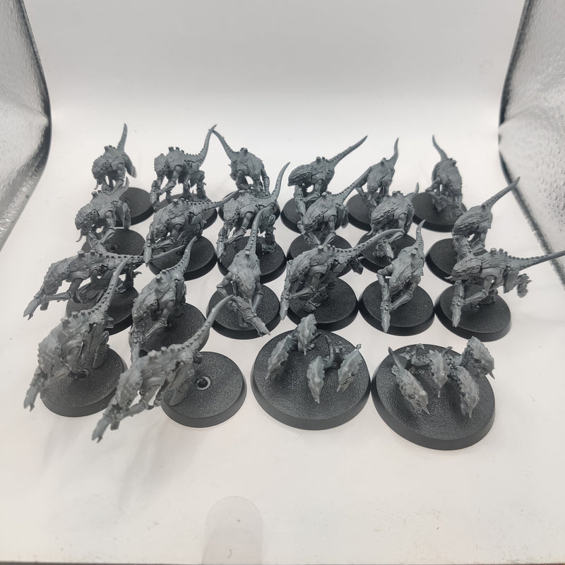 Warhammer 40k Tyranids Termagants x22 Ripper Swarms x2 Leviathan AH039-0326