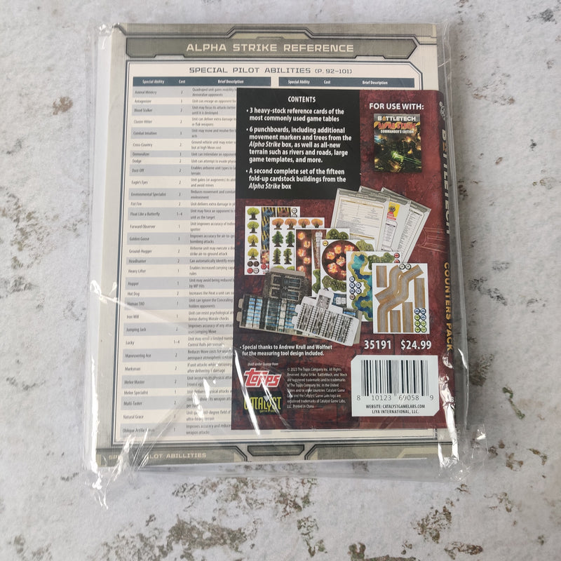 Battletech Alpha Strike Counters Pack - Sealed AS304