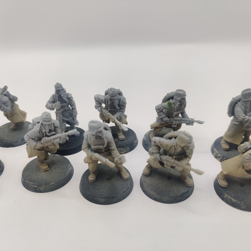 Warhammer 40k Forgeworld Death Korps of Krieg Squad Advancing AI204