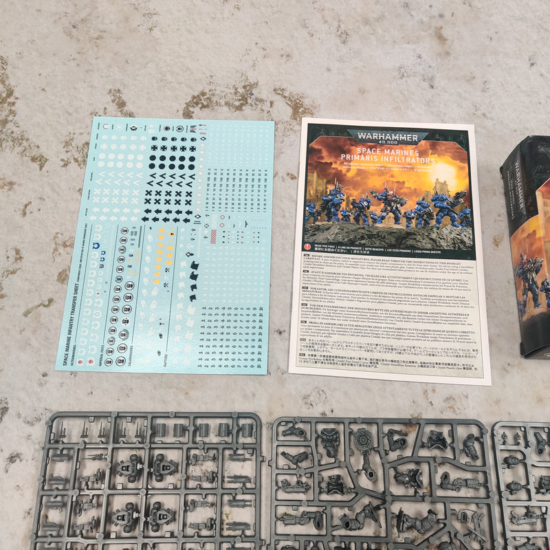 Warhammer 40k Space Marines Primaris Infiltrators - In Box AY303