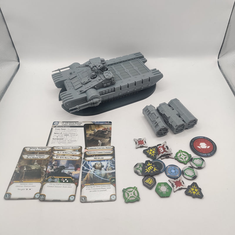 Star Wars Legion Empire GAVw Tank - inc Cards AU079