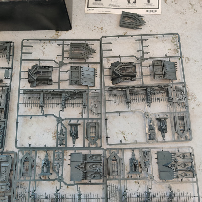 Age of Sigmar Sigmarite Mausoleum - 8 sprues - missing 2 parts AV148