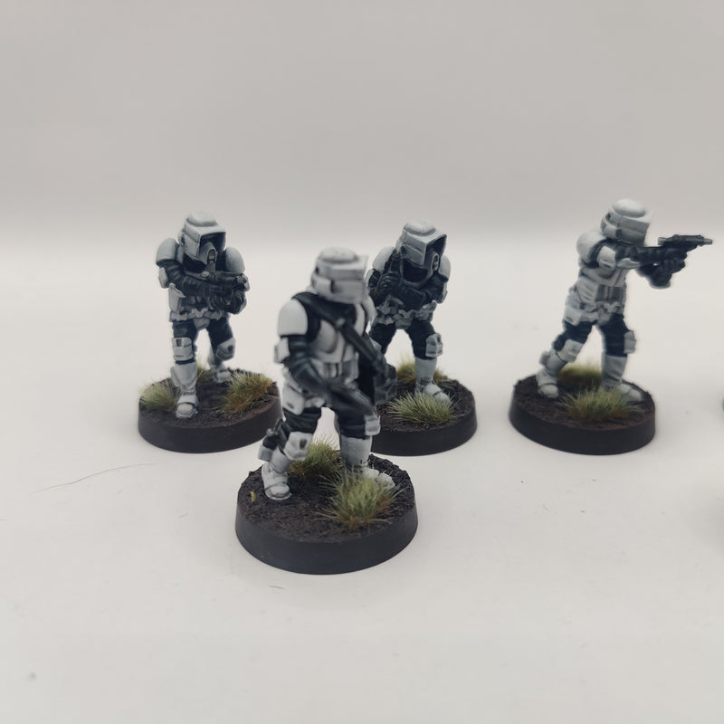 Star Wars Legion Imperial Scout Troopers - Painted AT150