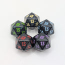 Magic the Gathering Edge of Eternities Spindown Dice Life Counter - Set of 5  AU010