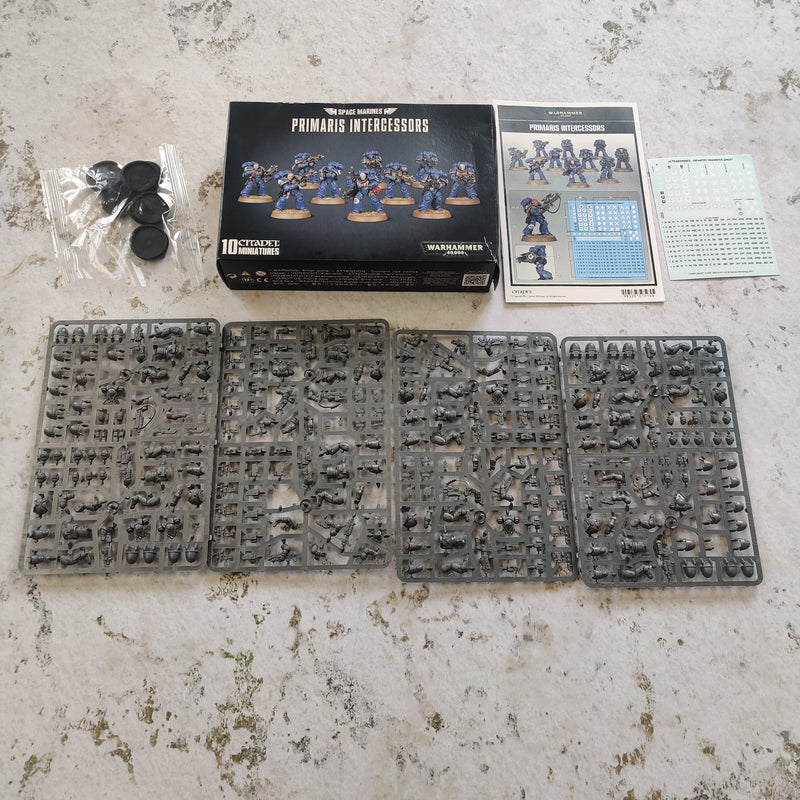 Warhammer 40k Space Marine Primaris Intercessors - Missing Pieces AV172