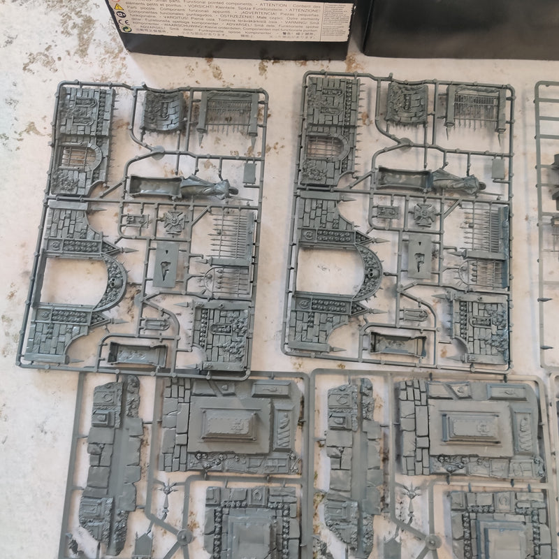 Age of Sigmar Sigmarite Mausoleum - 8 sprues - missing 2 parts AV148