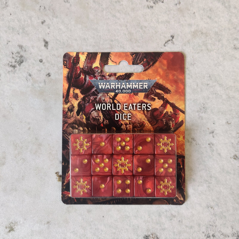 Warhammer 40k World Eaters Dice BD020