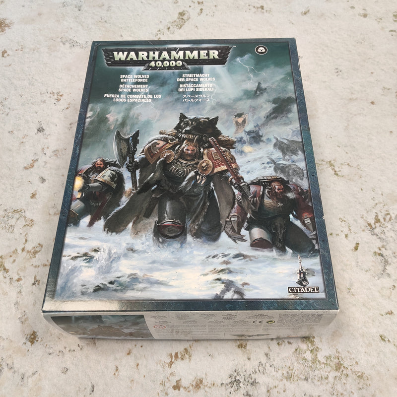 Warhammer 40k Space Wolves Battleforce - incomplete AY334