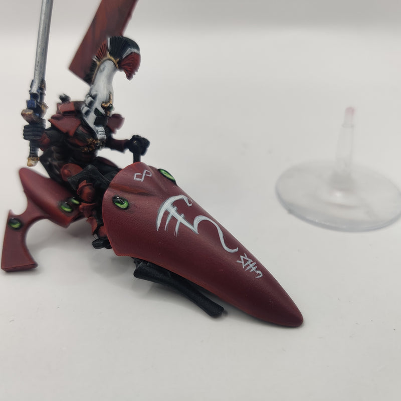 Eldar / Aeldari Farseer Skyrunner and Autarch on Jetbike BC003-0927