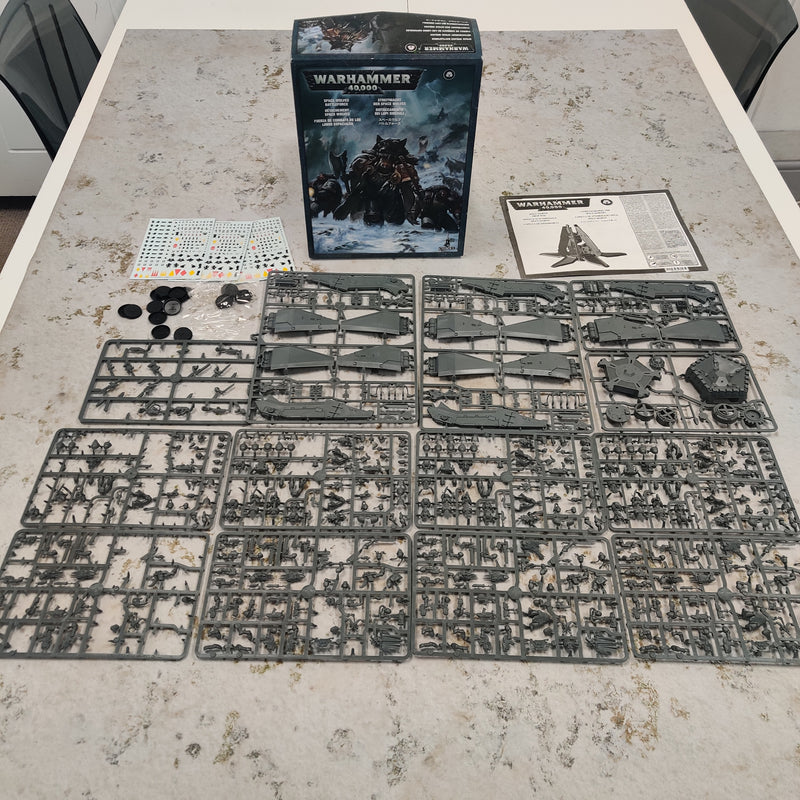 Warhammer 40k Space Wolves Battleforce - incomplete AY334