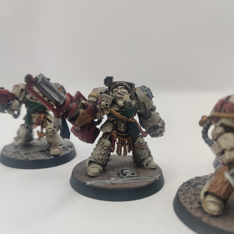 Warhammer 40k Dark Angels Deathwing Terminators - Painted AA042