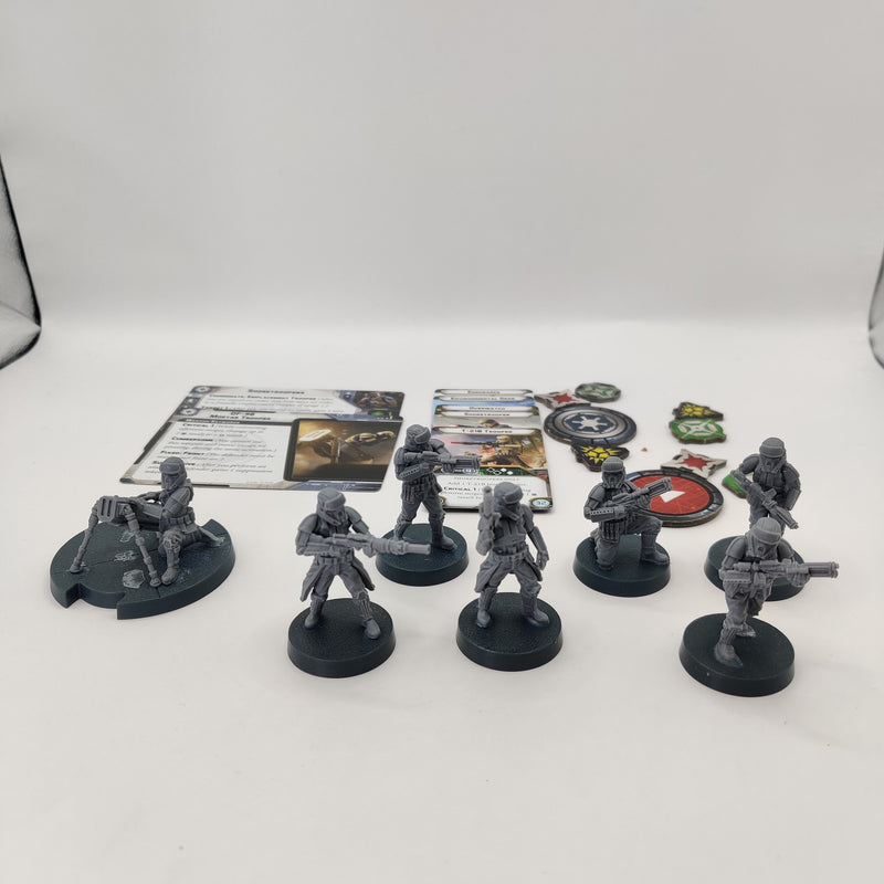 Star Wars Legion Empire Shore Troopers Squad with Mortar AH032