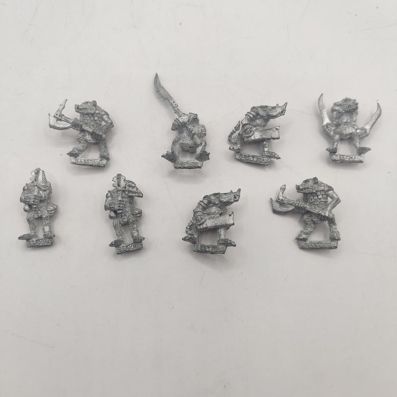 Citadel Warhammer Fantasy Beastmen x8 METAL AJ061