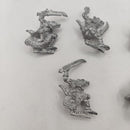 Warhammer Fantasy Skaven Gutter Runners x5 1990s Metal BA046