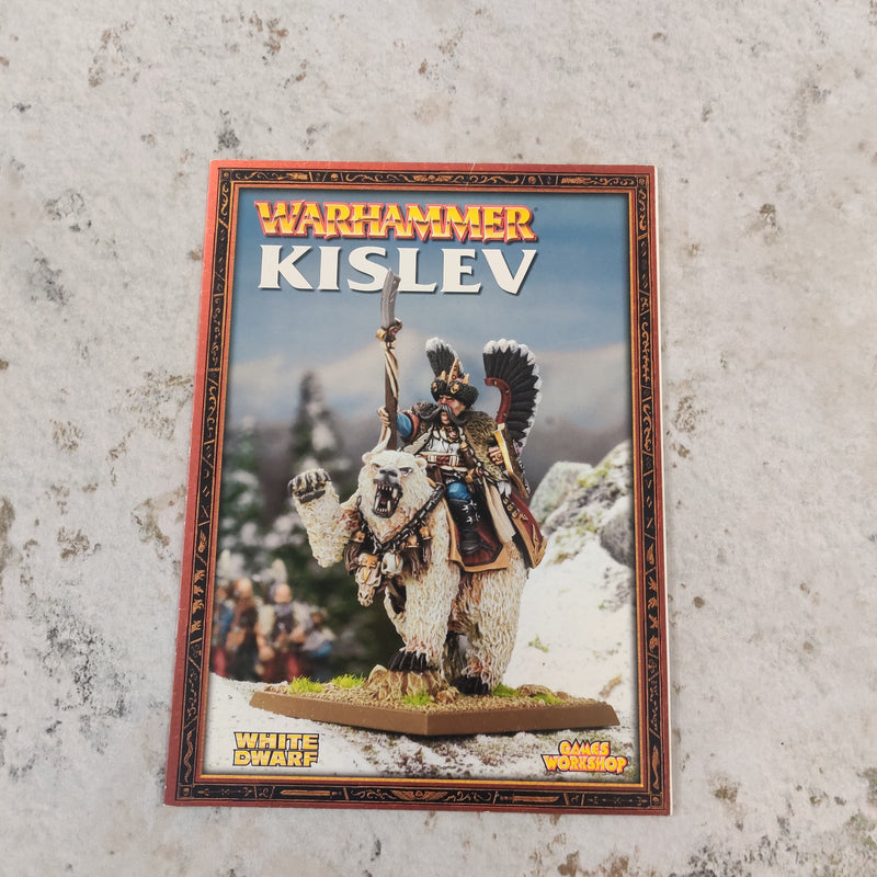 Warhammer Fantasy Kislev Army Book AV035