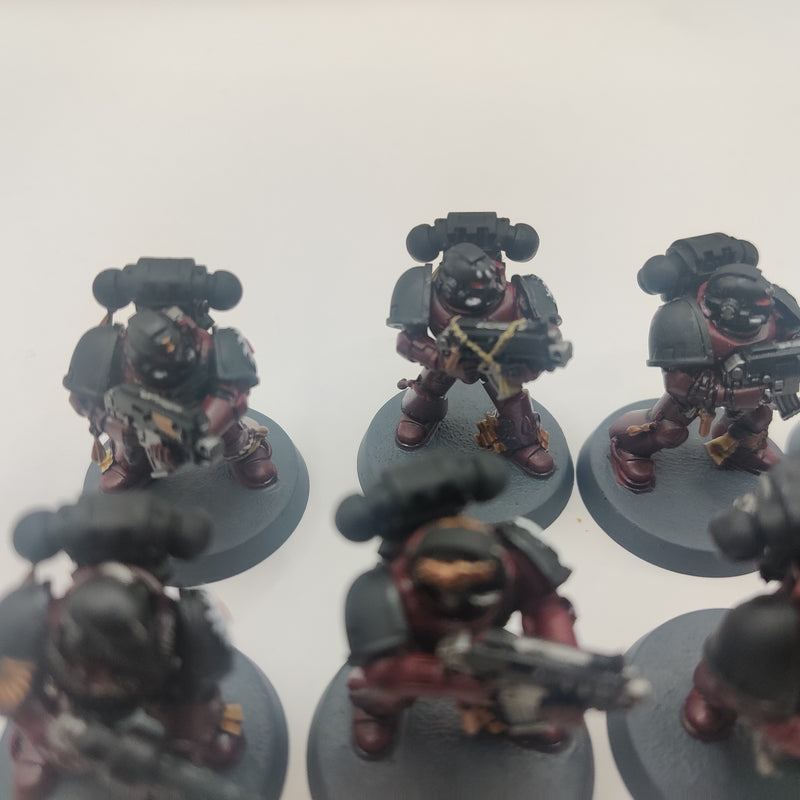 Warhammer 40k Flesh Tearers Tactical Marines x 10 - Painted AF107