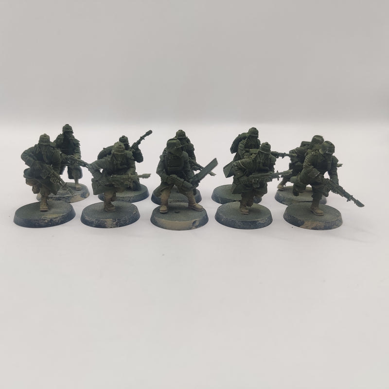 Warhammer 40k Forgeworld Death Korps of Krieg Squad Advancing AI165