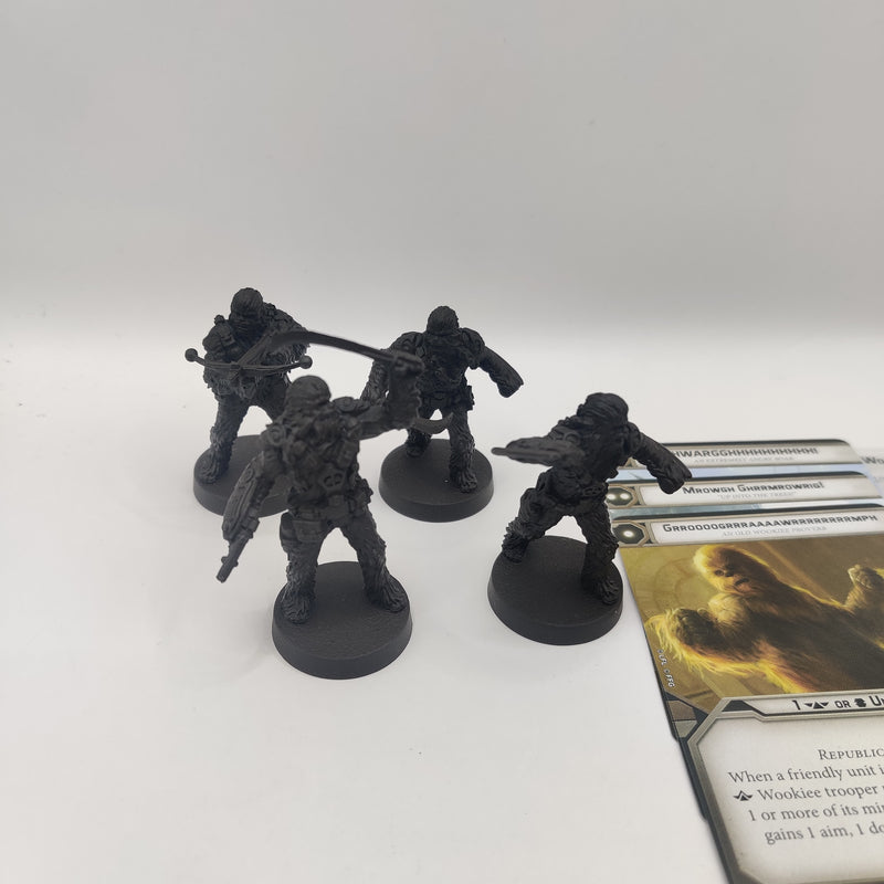 Star Wars Legion Wookie Warriors - inc Cards AZ171