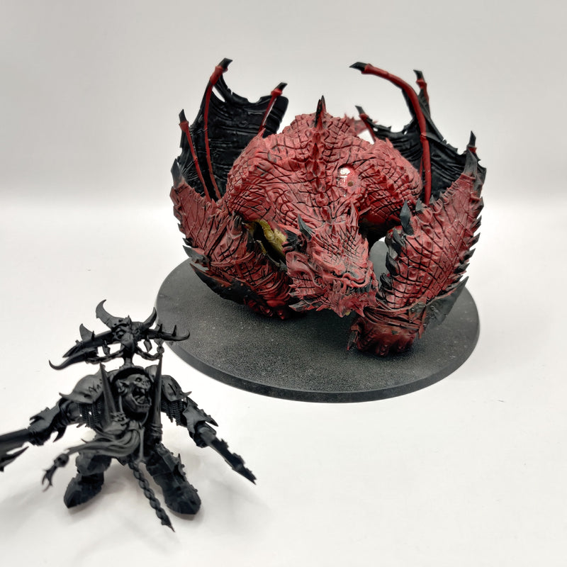 Age of Sigmar Orruk Warclans Megaboss on Maw-krusha BF053