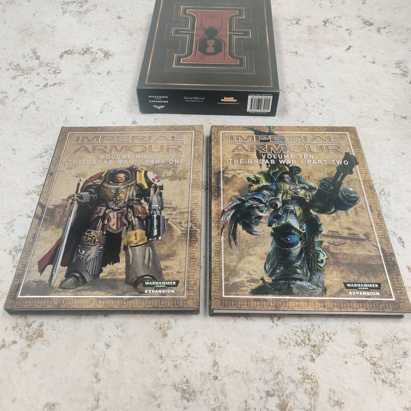 Imperial Armour: The Badab War in Slip Case Collector's Set - Vols 9 & 10 AV247