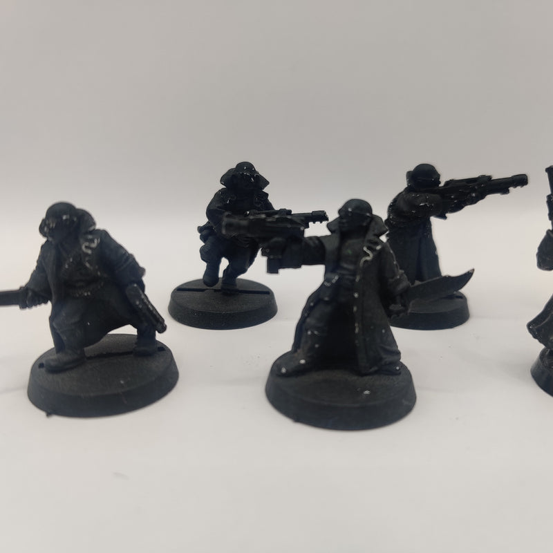 Necromunda Classic Delaque Gang x7  - Metal AT053