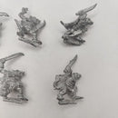 Warhammer Fantasy Skaven Gutter Runners x5 1990s Metal BA046